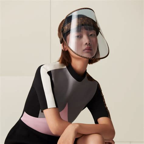 louis vuitton is releasing a face shield|Louis Vuitton fashion shield.